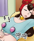 邪恶漫画 听音乐的