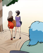 邪恶漫画 喜欢的女