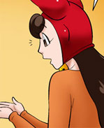 邪恶漫画 接受名片