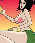 卡列漫画之无人岛