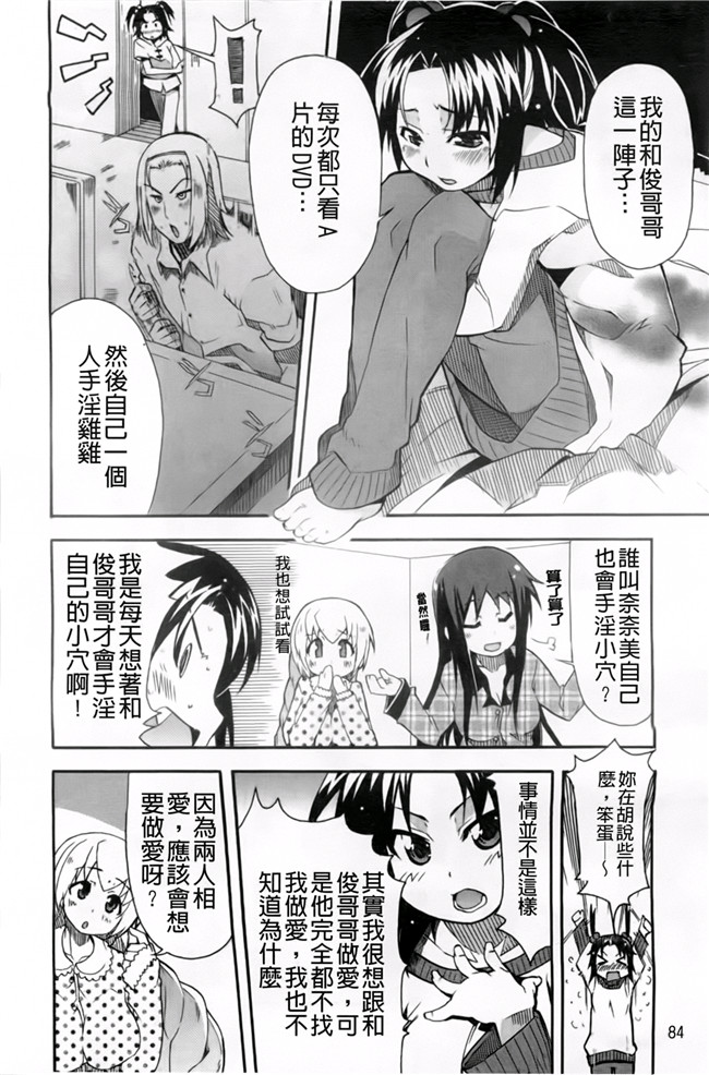 本子库少女漫画:[芳原舞人] 妹×3本子