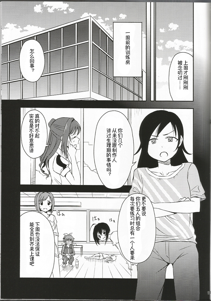 工口本子之[らむねいろ (雪もやし)] プロデューサーさんは生理のこと知っていますか？