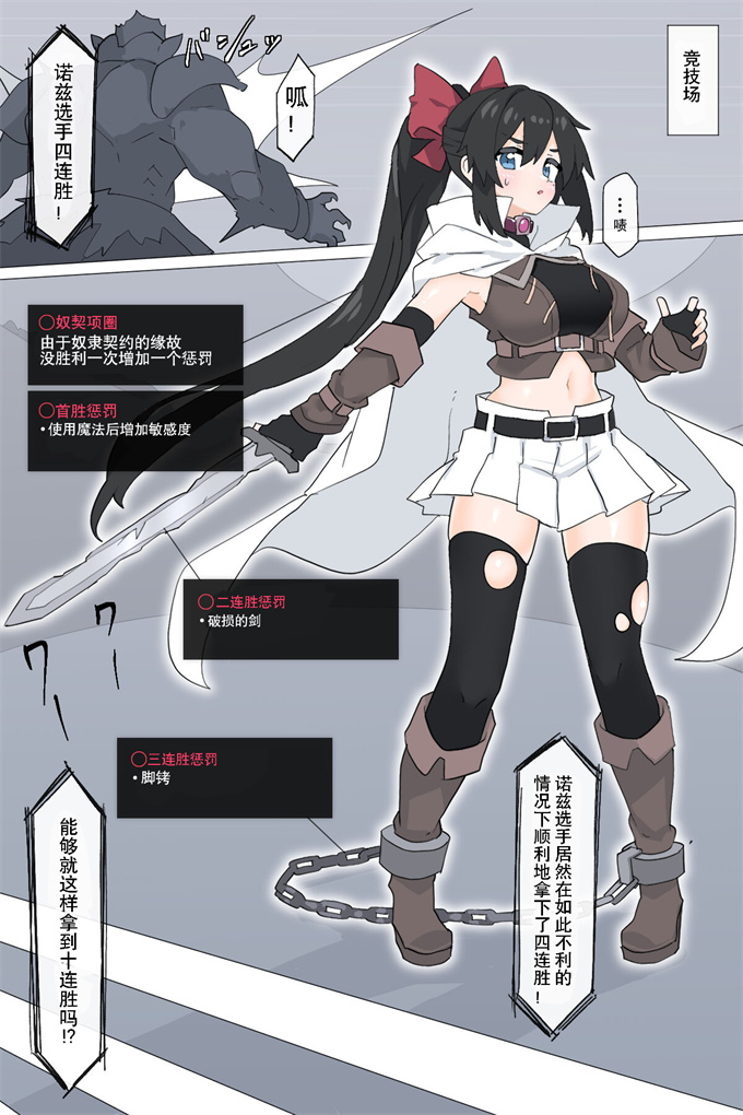 全彩色漫画大全之[リオレオリ]闘技場で見世物にされる姫騎士