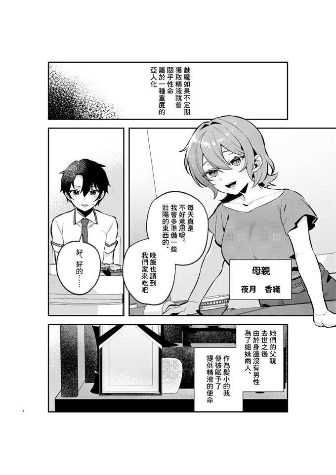 日本漫画之[しにま佐々木篠]夜月姉妹の非常食1