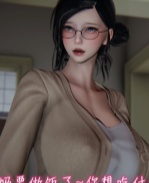 彩色[3D]漂亮妈妈的