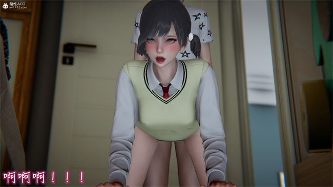 彩色[3D]漫画漂亮妈妈的过家家游戏04