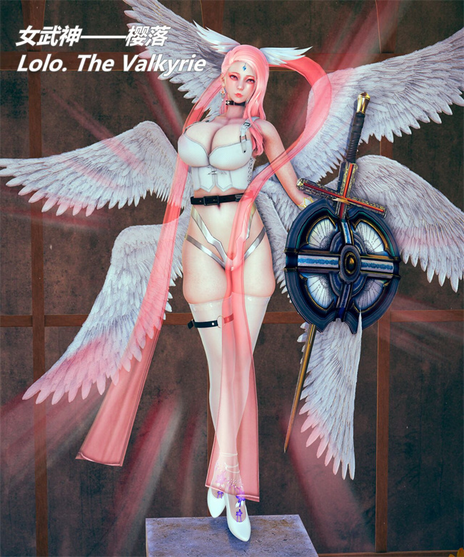 [3D]漫画之女武神樱落01