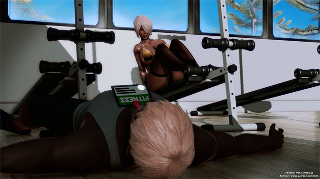 [3D]工口本子之人类崩坏研究所-格斗冠军_春奈01