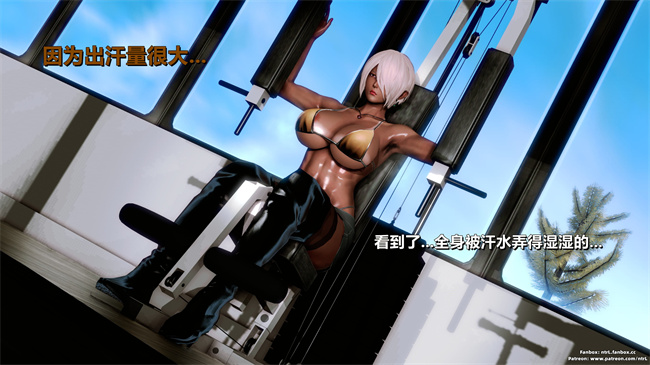 [3D]工口本子之人类崩坏研究所-格斗冠军_春奈01