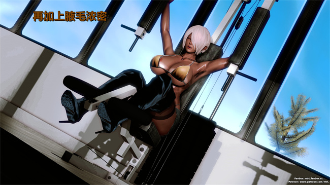 [3D]工口本子之人类崩坏研究所-格斗冠军_春奈01