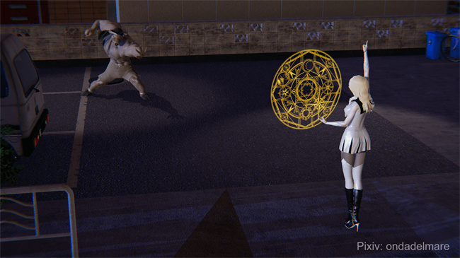 [3D]日本里番本子之魔法战士奈霜 1