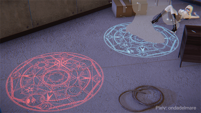 魔幻彩色本子之魔法战士奈霜 2