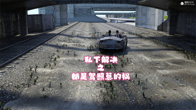 [3D]漫画私下解决之都是驾照惹的祸