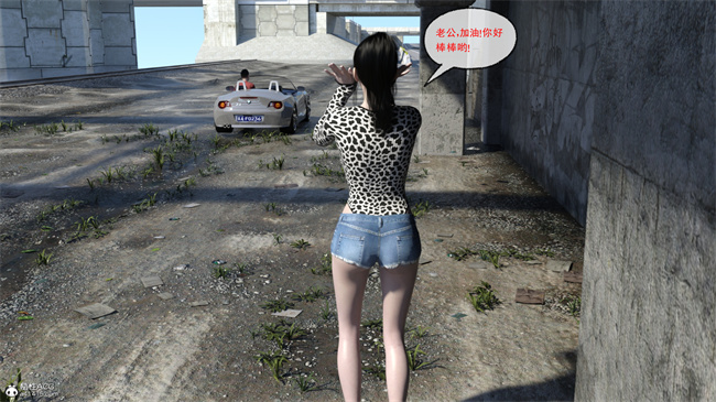 [3D]漫画私下解决之都是驾照惹的祸