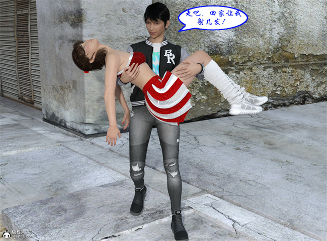 [3D]口番h漫画之啦啦队女孩被迷奸