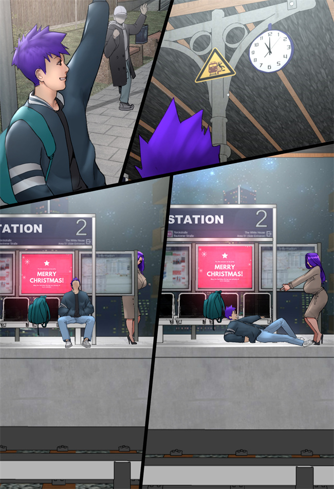 邪恶帝彩色本子之亲爱的克拉拉妈妈3