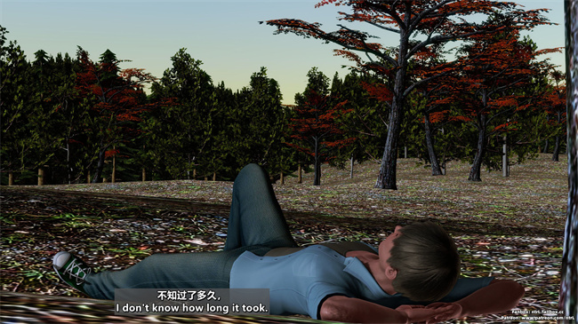 [3D]便器本子之绿帽男的妻子1.露出游戏_马路篇