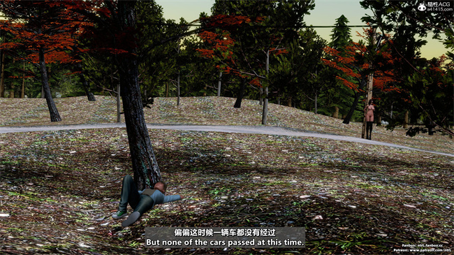 [3D]便器本子之绿帽男的妻子1.露出游戏_马路篇