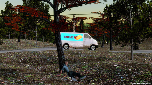 [3D]便器本子之绿帽男的妻子1.露出游戏_马路篇