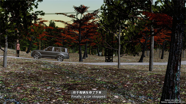 [3D]便器本子之绿帽男的妻子1.露出游戏_马路篇