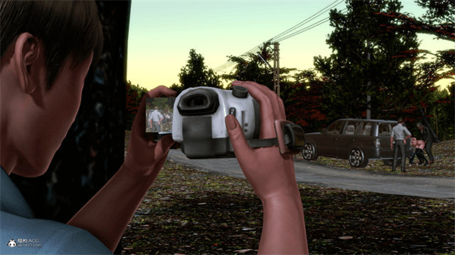 [3D]便器本子之绿帽男的妻子1.露出游戏_马路篇