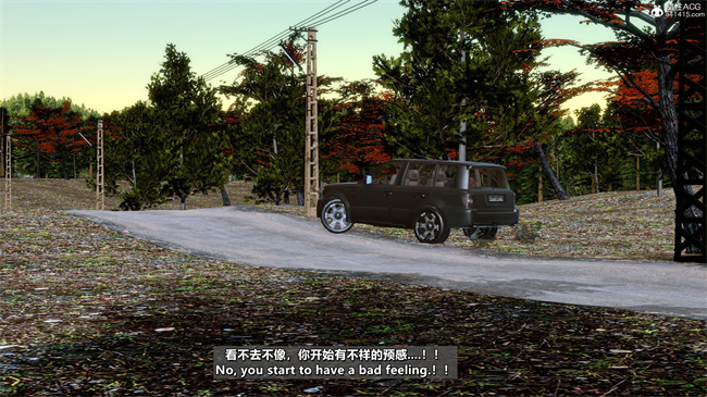 [3D]便器本子之绿帽男的妻子1.露出游戏_马路篇