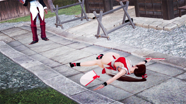 邪恶漫画之不知火舞 - 敗北性愛