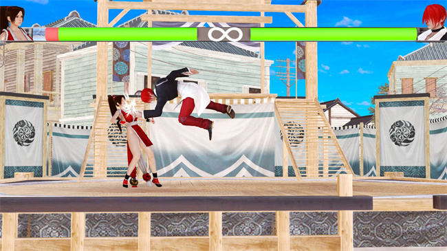 邪恶漫画之不知火舞 - 敗北性愛