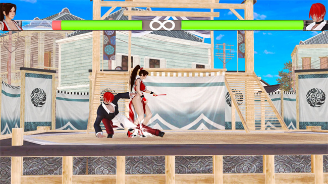 邪恶漫画之不知火舞 - 敗北性愛