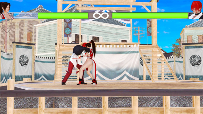 邪恶漫画之不知火舞 - 敗北性愛