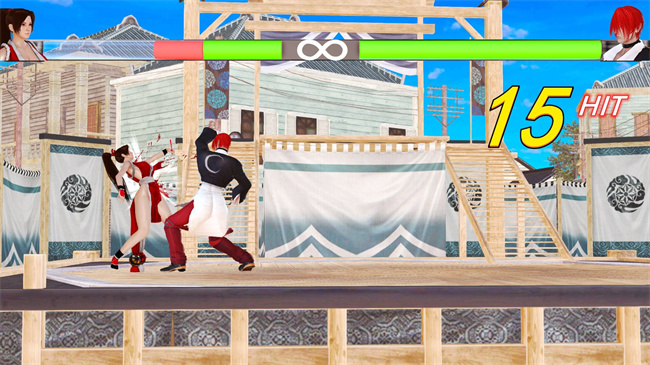 邪恶漫画之不知火舞 - 敗北性愛