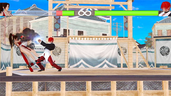 邪恶漫画之不知火舞 - 敗北性愛