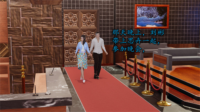 [3D]邪恶彩色本子之长腿巨乳俏人妻04-寂寞周静