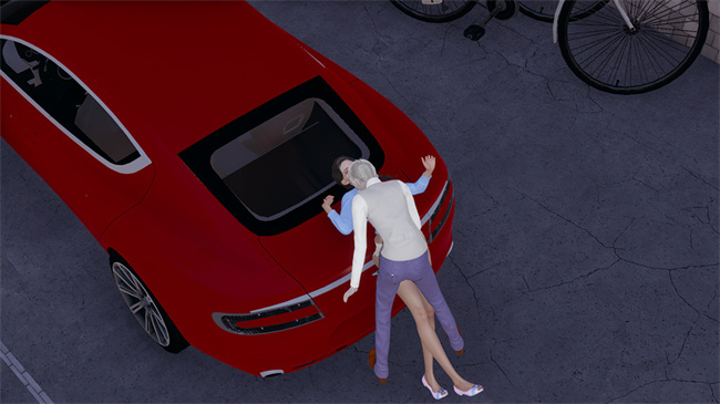 [3D]邪恶彩色本子之长腿巨乳俏人妻04-寂寞周静