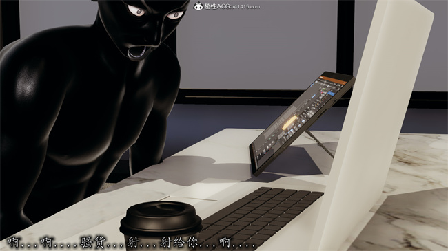 [3D]全彩无遮剧情本子之长腿巨乳俏人妻05-黑客