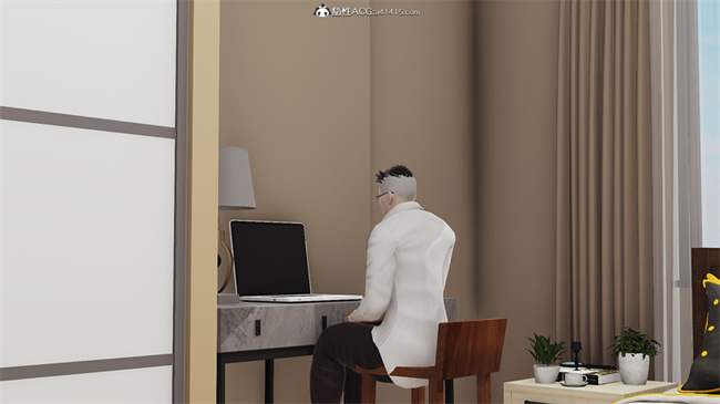 [3D]全彩无遮剧情本子之长腿巨乳俏人妻05-黑客