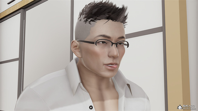 [3D]全彩无遮剧情本子之长腿巨乳俏人妻05-黑客