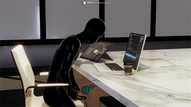 [3D]全彩无遮剧情本子之长腿巨乳俏人妻05-黑客