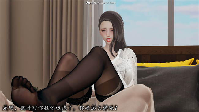 [3D]全彩无遮剧情本子之长腿巨乳俏人妻05-黑客
