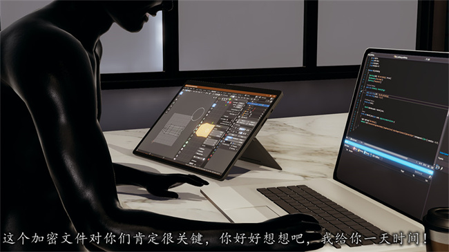 [3D]全彩剧情本子之长腿巨乳俏人妻06-选择题