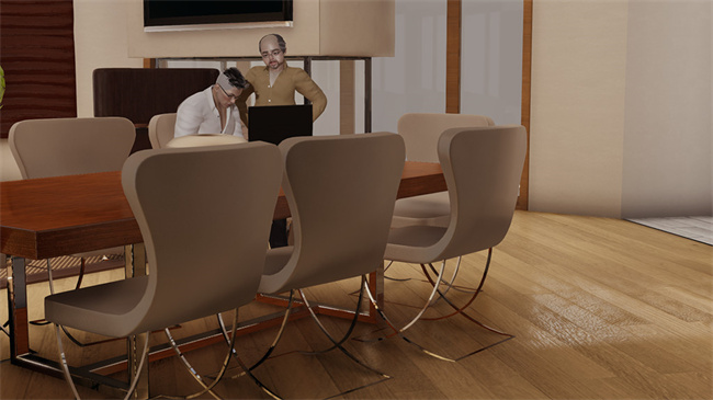 [3D]全彩剧情本子之长腿巨乳俏人妻06-选择题