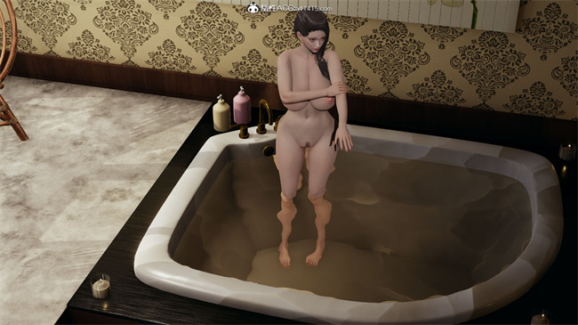 [3D]剧情少女漫画之长腿巨乳俏人妻08-乖女儿