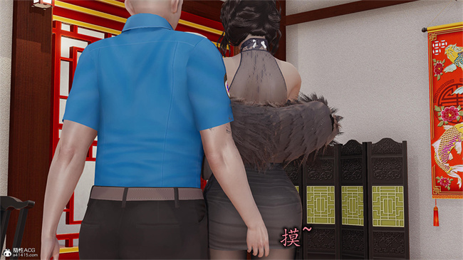 [3D]肉肉漫画之长腿巨乳俏人妻09-金丝雀的无奈