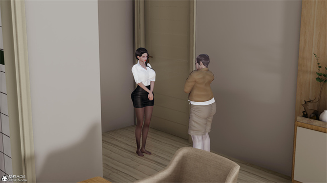 [3D]漫画之长腿巨乳俏人妻10-逃不走的黑丝