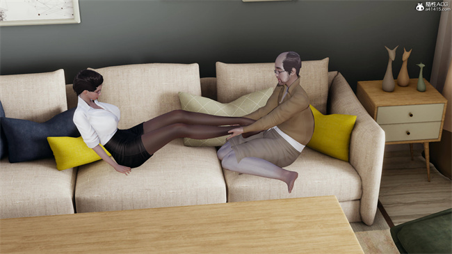 [3D]漫画之长腿巨乳俏人妻10-逃不走的黑丝