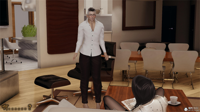 全彩色[3D]漫画之长腿巨乳俏人妻12-干女儿