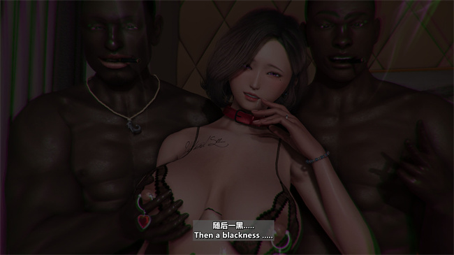 全彩色触手漫画之绿帽男的妻子1短发