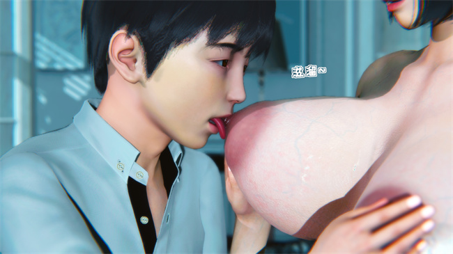 [3D]肉肉漫画之领居家的淫荡阿姨1