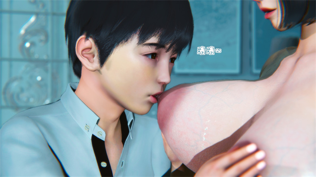 [3D]肉肉漫画之领居家的淫荡阿姨1