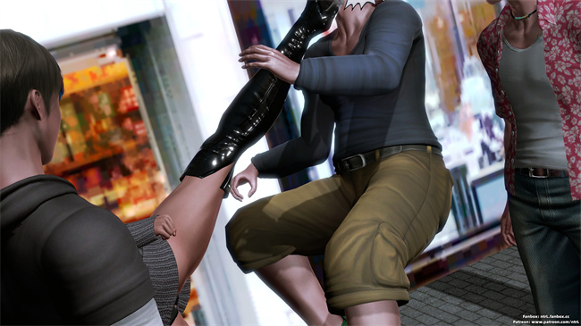 [3D]重口味漫画之堕落物语 噩梦重现水纪篇01